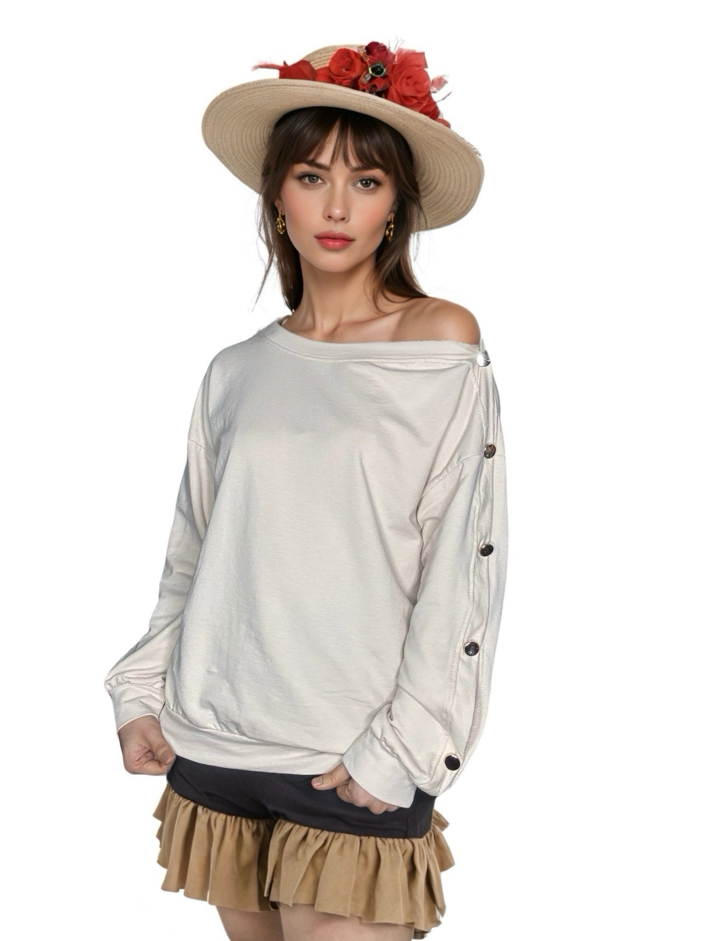 white top