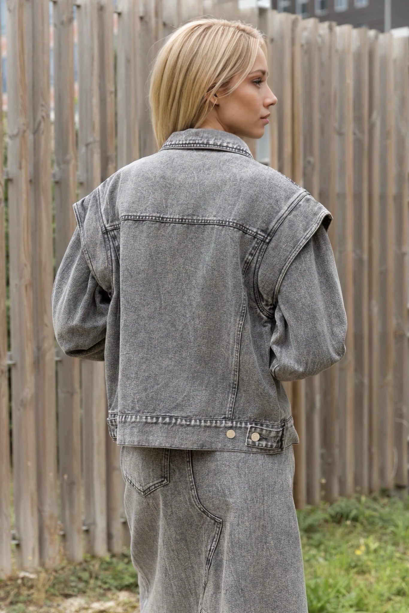 Caroline Stylish Denim Jacket
