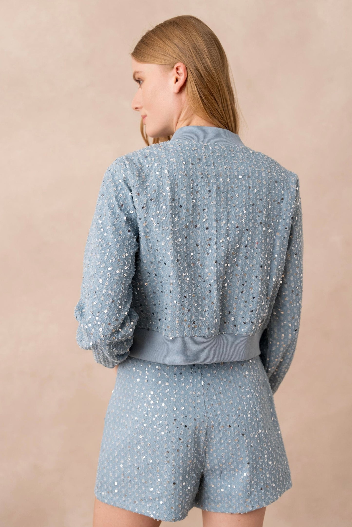 Céleste Sequin Denim Set (3pcs)