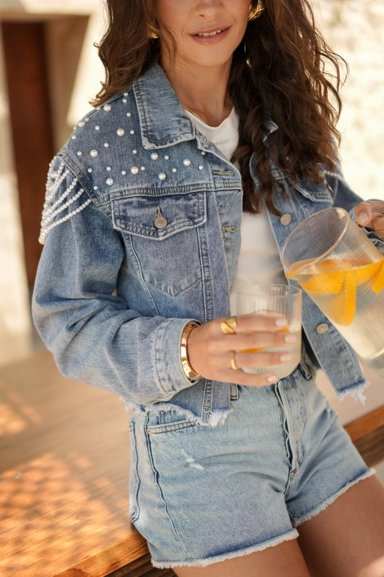 Victoire Denim Jacket - ANNIVRE