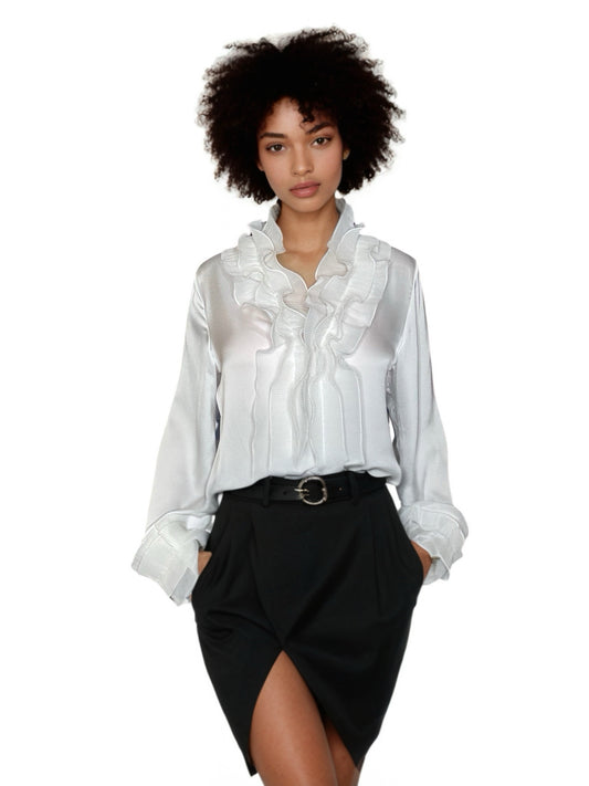 Colette Satin Blouse