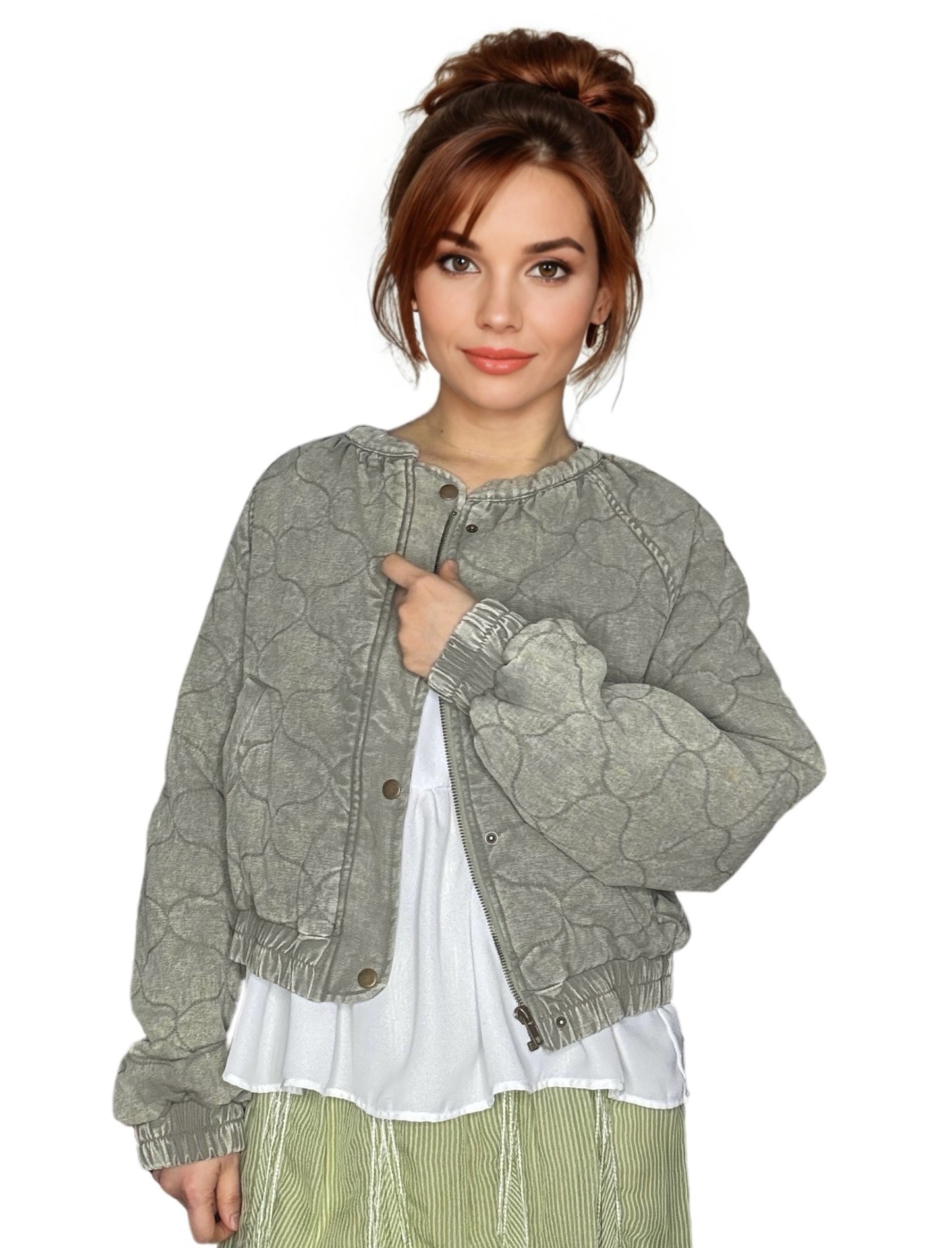 Céline Quilted Denim Jacket