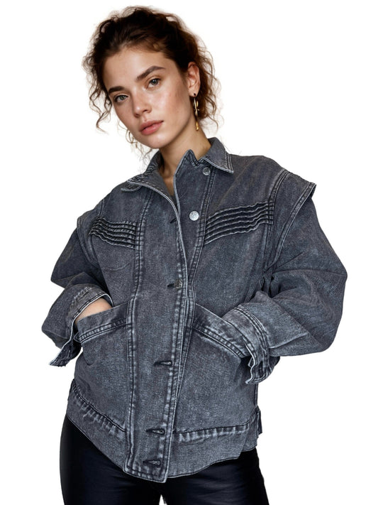 Caroline Stylish Denim Jacket