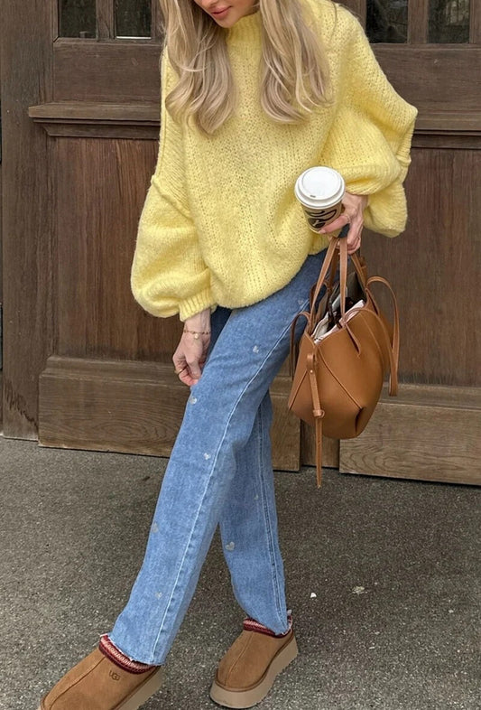 Aurélie Woolen Sweater - ANNIVRE
