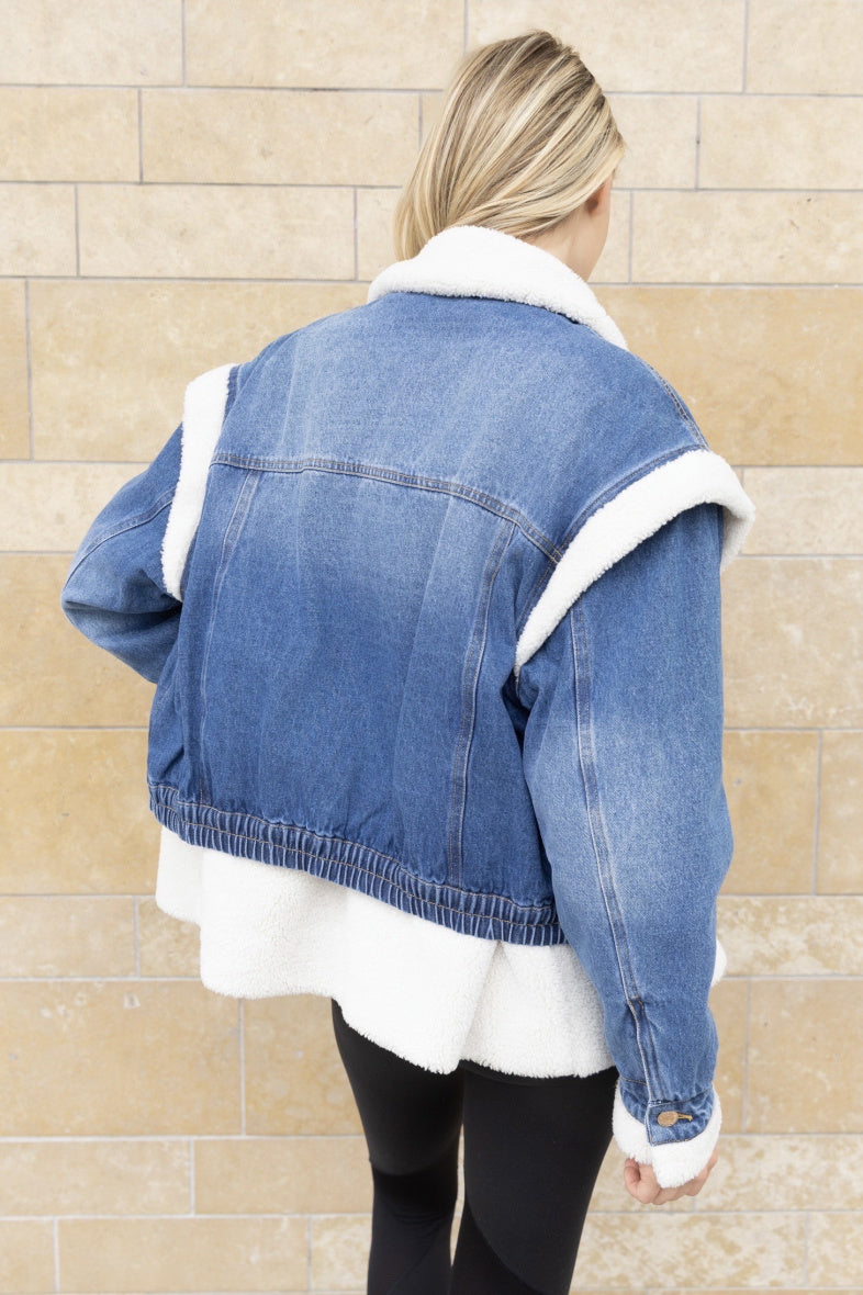 Axelle Denim Jacket - ANNIVRE